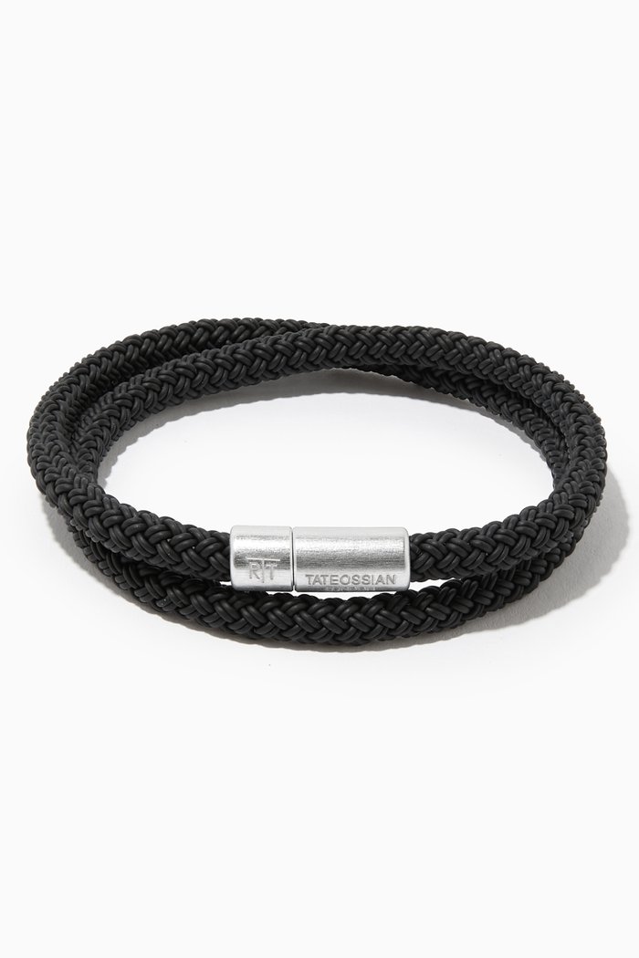 

Notting Hill Cable Bracelet, Black