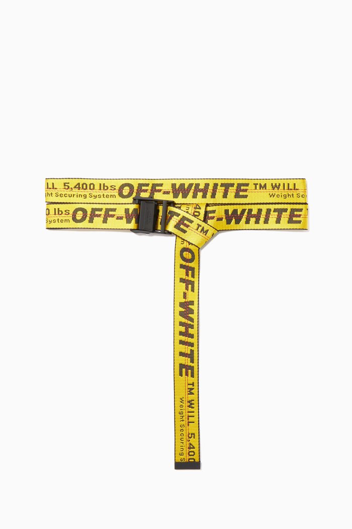 Classic Industrial Belt, Yellow
