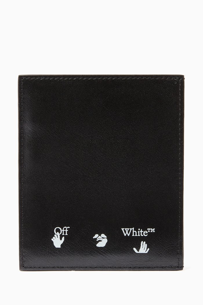 

Logo Cardholder in Leather, Black