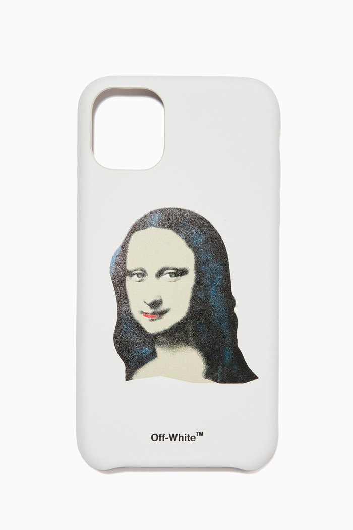 

Monalisa iPhone 11 Case, White
