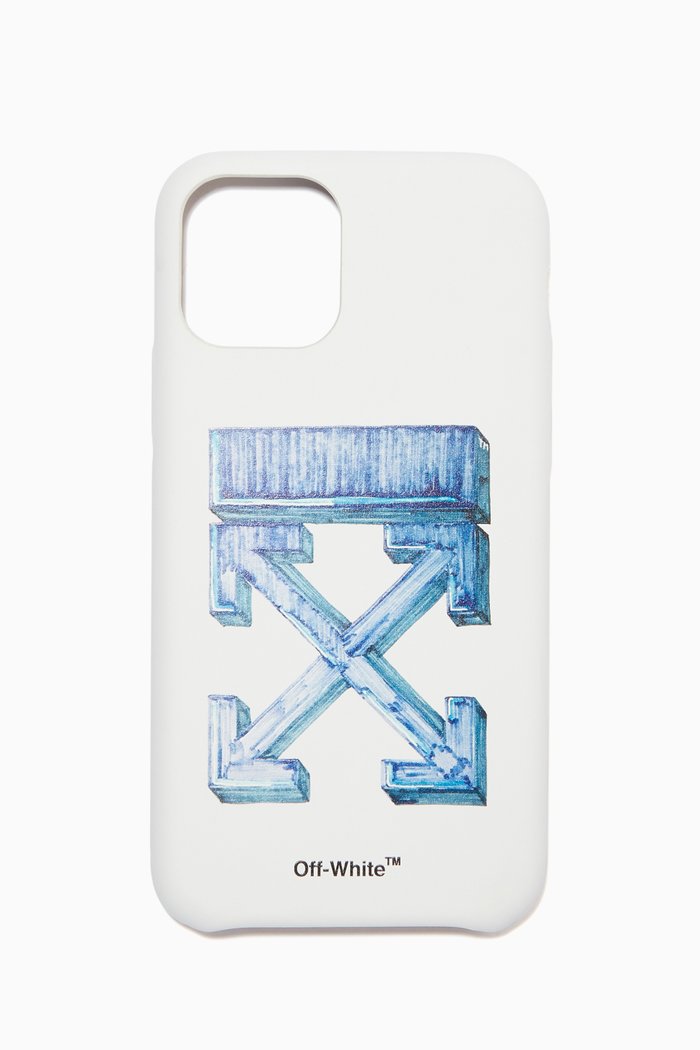

Marker Arrows iPhone 11 Case, White