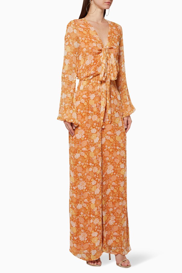 

Golden Hour Jumpsuit, Metallic