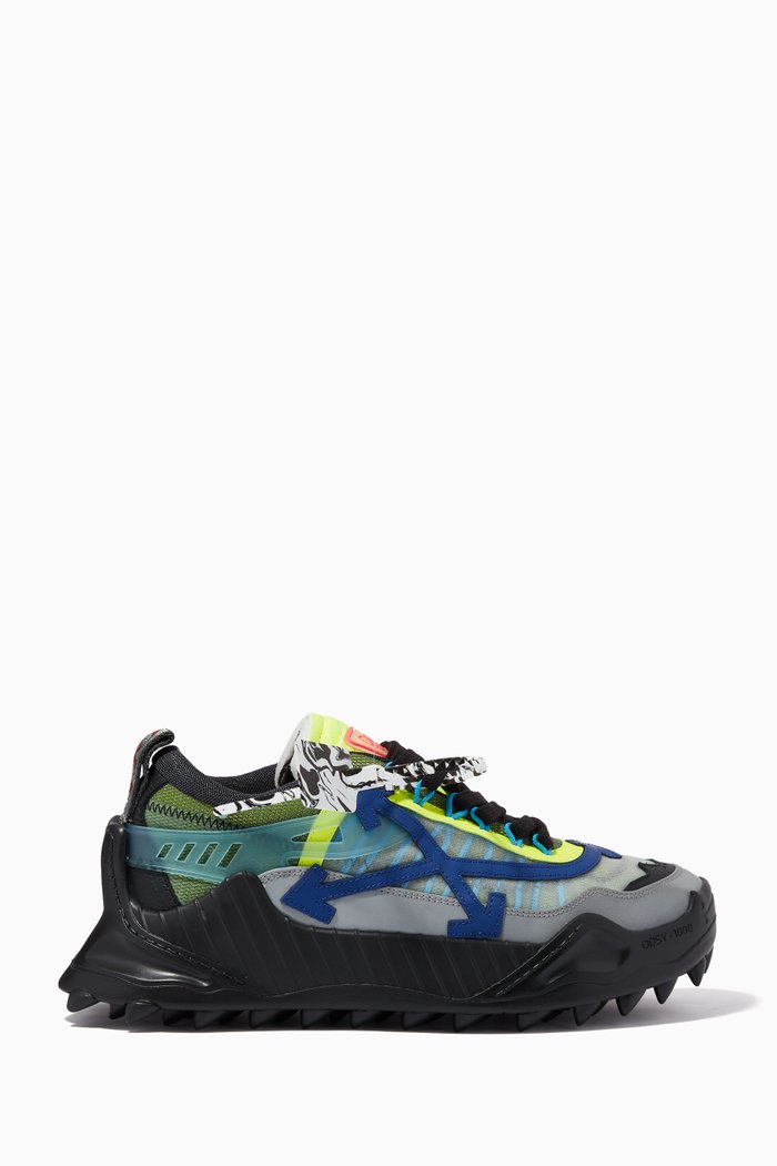 

ODSY-1000 Sneakers in Leather, Black