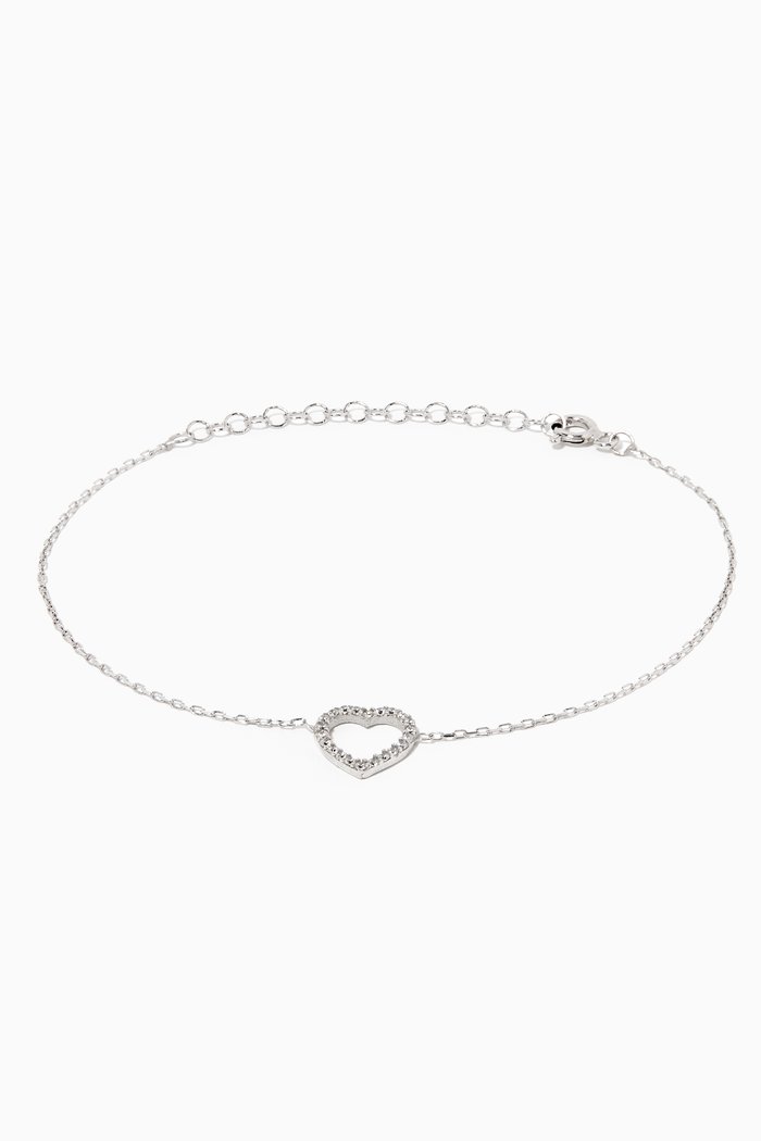 

Heart Bracelet in Sterling Silver