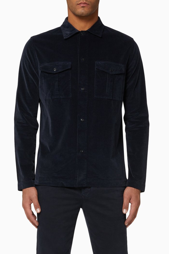 

Corduroy Overshirt, Red