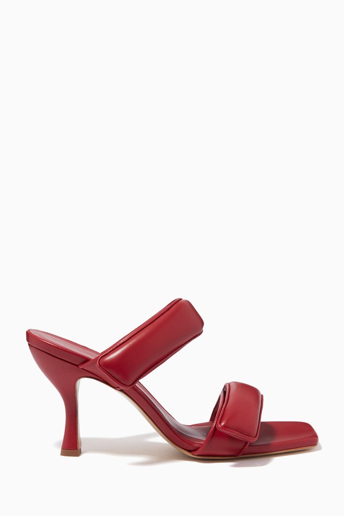 

x Pernille Teisbaek Perni 03 80 Sandals in Leather, Red
