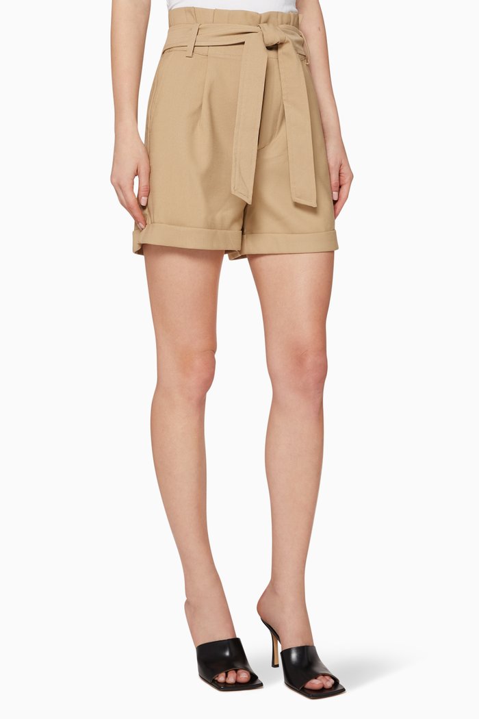 

Kinsley Wool Shorts, Neutral