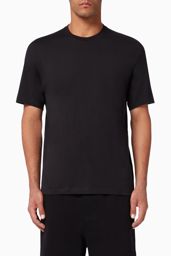 

CL Cotton Jersey T-Shirt, Black