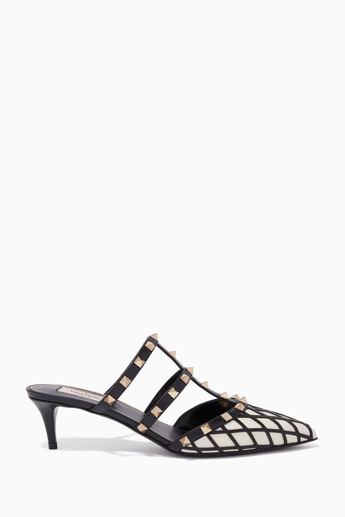 

Valentino Garavani Rockstud Mules in Nappa, White