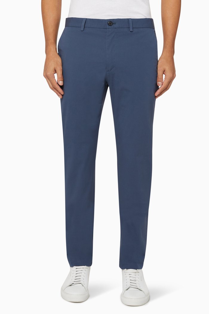 

Zaine Slim Fit Poplin Pants, Blue