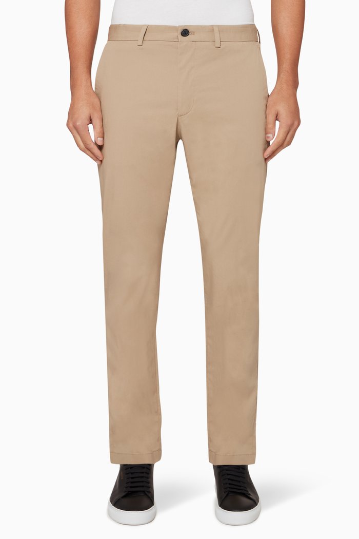 

Zaine Slim Fit Poplin Pants, Neutral