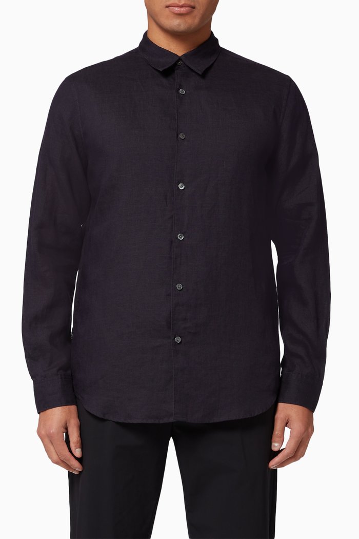 

Irving Linen Shirt, Blue