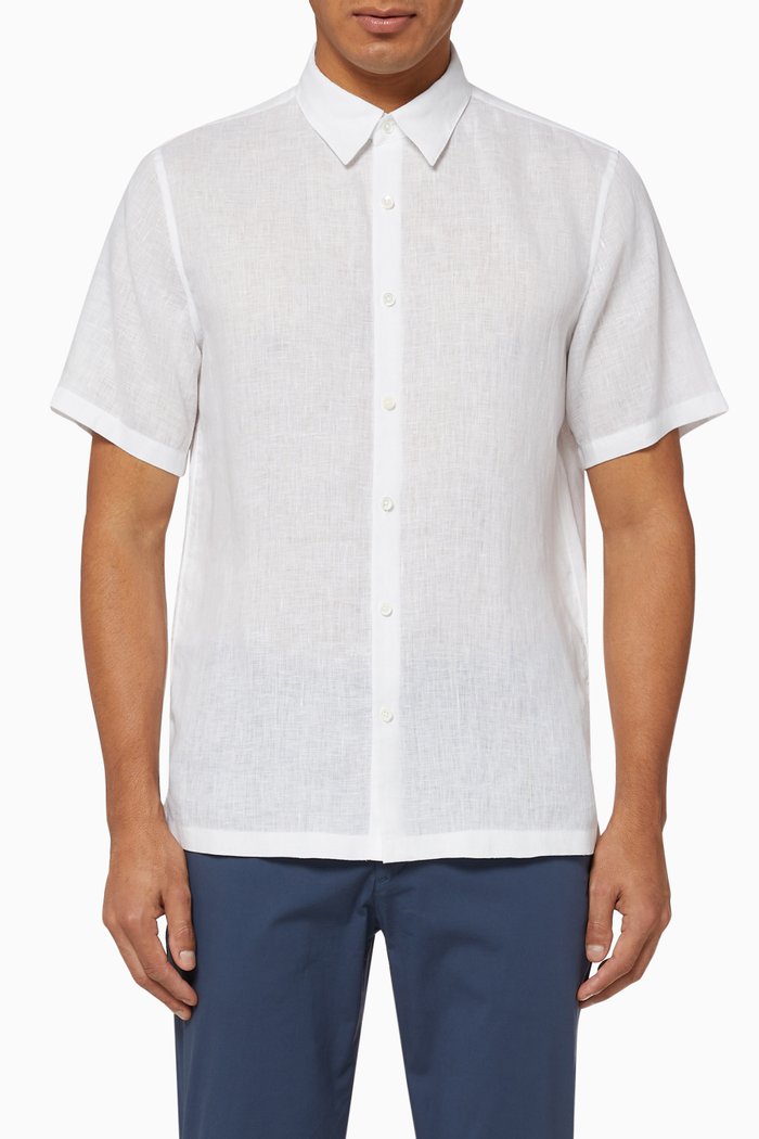 

Irving Linen Shirt, White