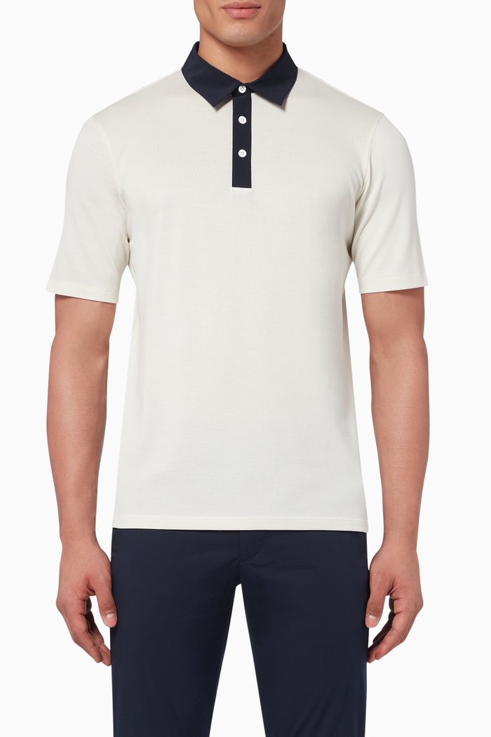 

Function Piqué Tech Polo Shirt, Neutral
