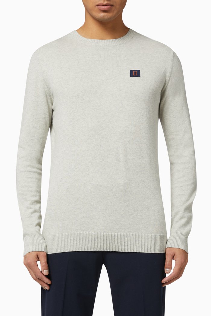 

Piece Cotton Sweatshirt, Grey