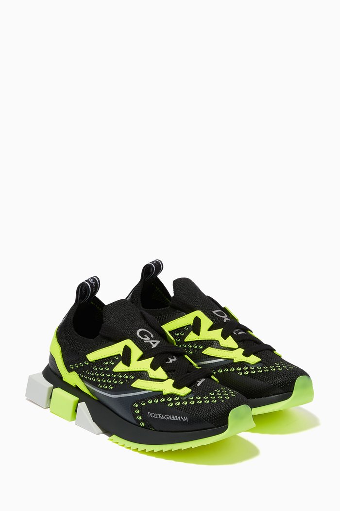 

Sorrento Slip On Sneakers in Stretch Mesh, Multicolour