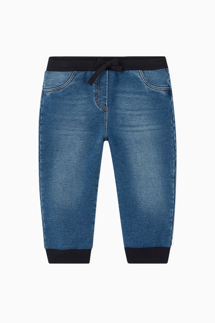 

Country Jersey Denim Pants, Blue