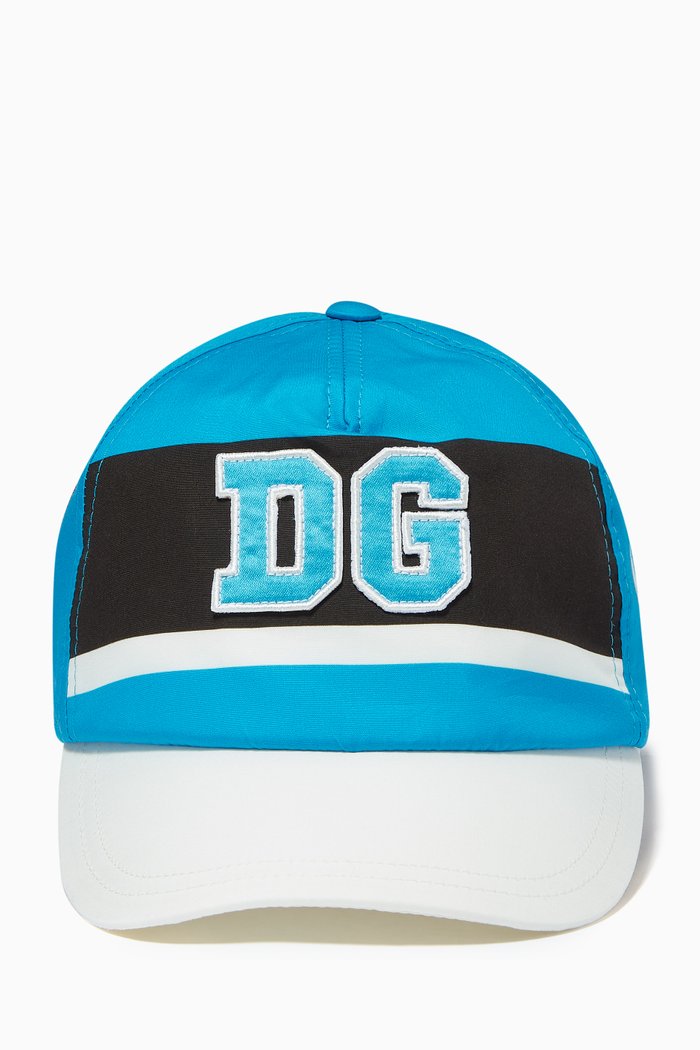 

Jungle Sport Cap in Cotton Poplin, Blue