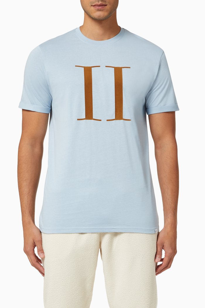 

Encore Logo T-shirt in Cotton, Blue