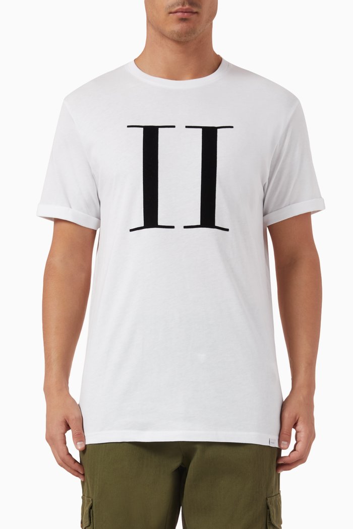 

Encore Logo T-shirt in Cotton, White