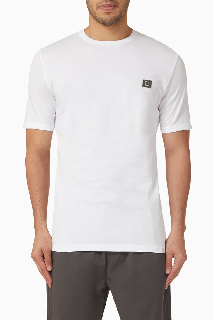 

Piece T-shirt in Cotton, White