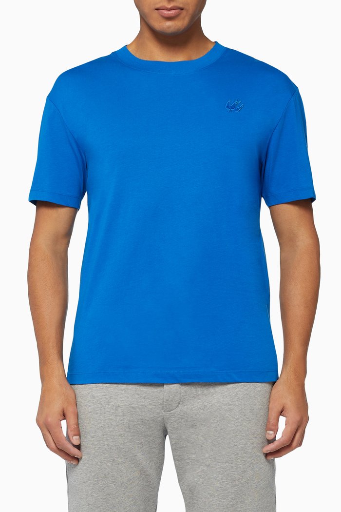 

Swallow Cotton T-Shirt, Blue