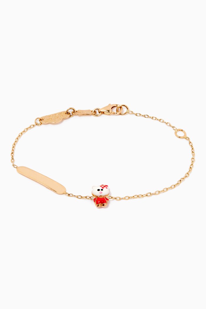 

Wonder Kitten Bracelet in 18kt Yellow Gold