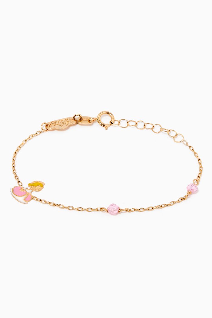 

Wonder Princess Charm Bracelet in 18kt Yellow Gold