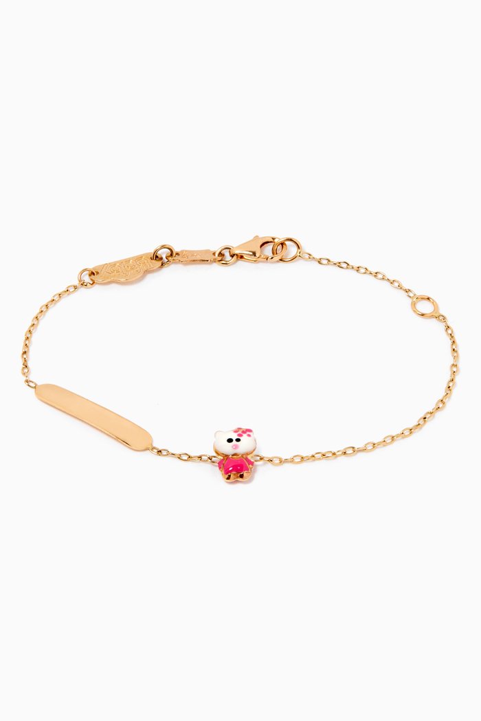 

Wonder Kitten Bracelet in 18kt Yellow Gold