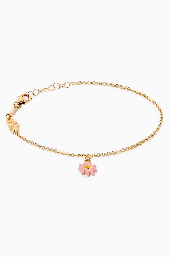 

Wonder Flower Anklet in 18kt Yellow Gold