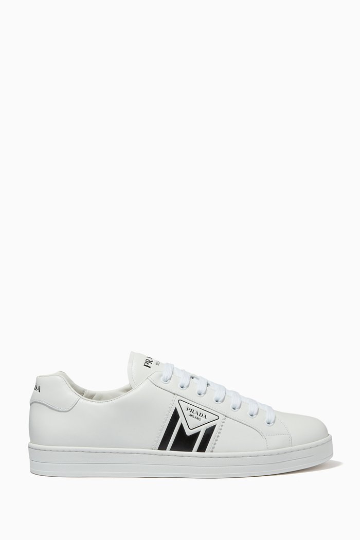 

Avenue Sneakers in Calf Leather, White