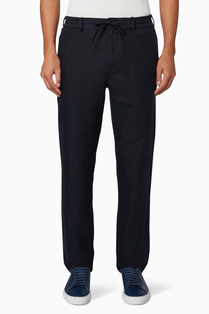 

Lightweight Hemp Pants, Blue