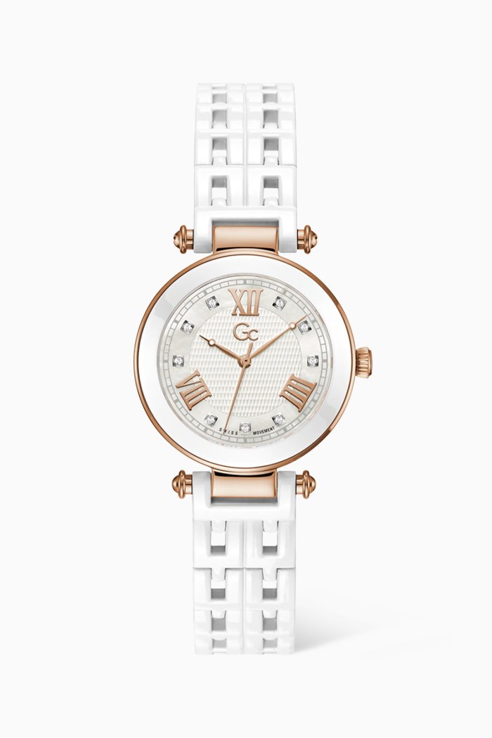 

PrimeChic Quartz 32mm Watch, White