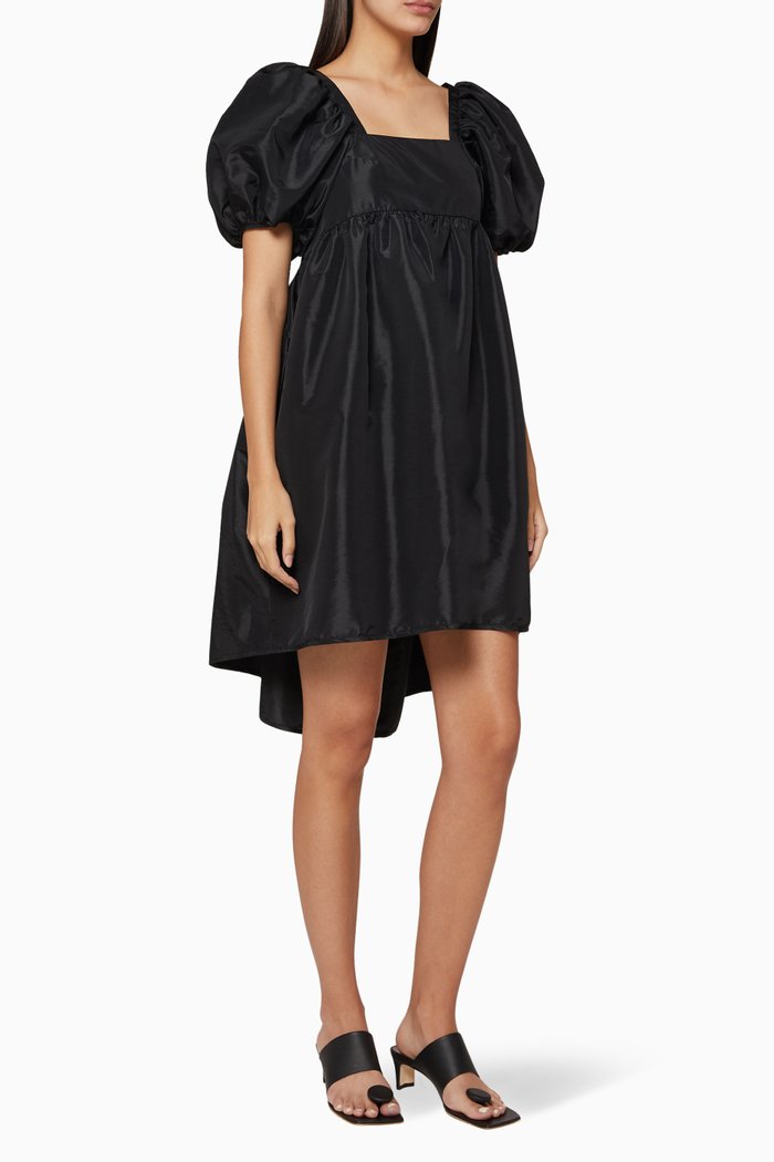 

Tilde Taffeta Dress, Black