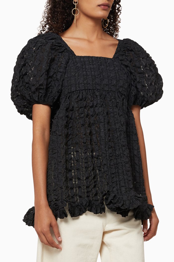 

Vega Silk Blouse, Black