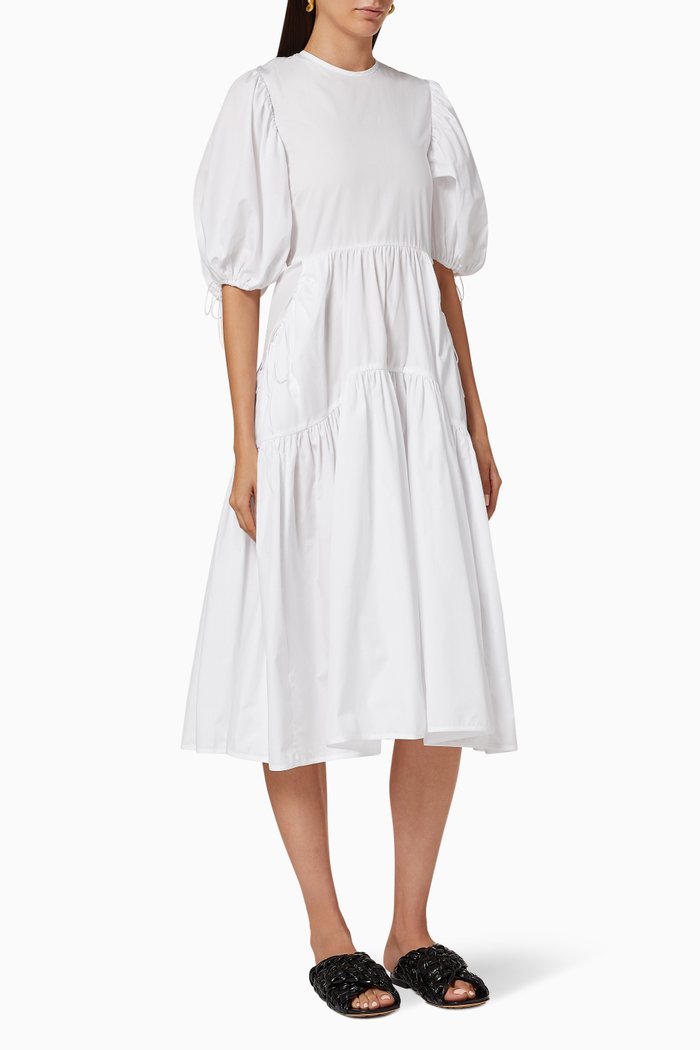 

Libby Midi Dress, White