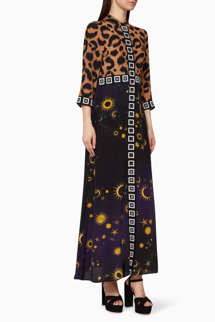 

Ikat Superstar Struck Shirt Dress, Multicolour