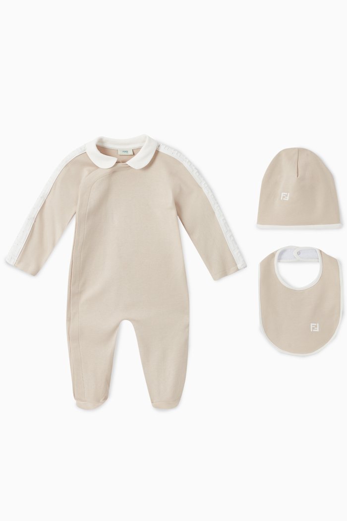 

Logo Sleepsuit Set, Neutral