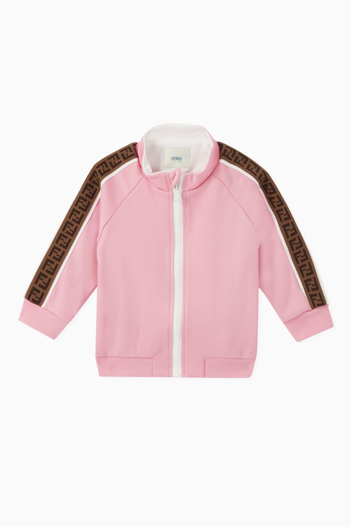 FF Band Zipped Jacket, Pink