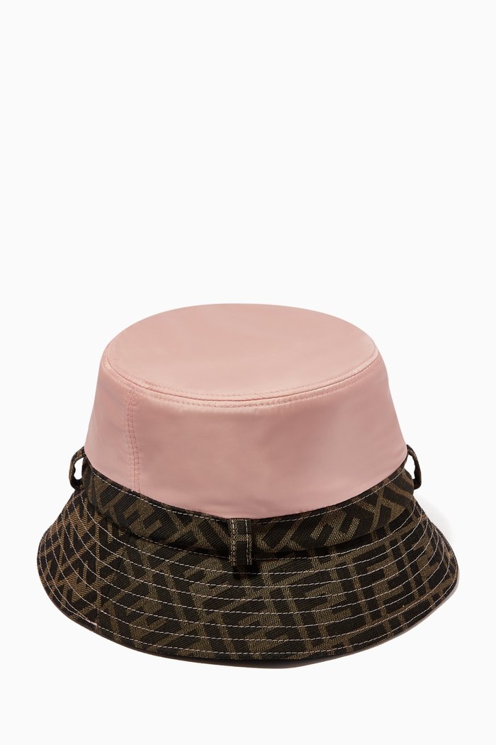 

FF Logo Bucket Hat, Pink
