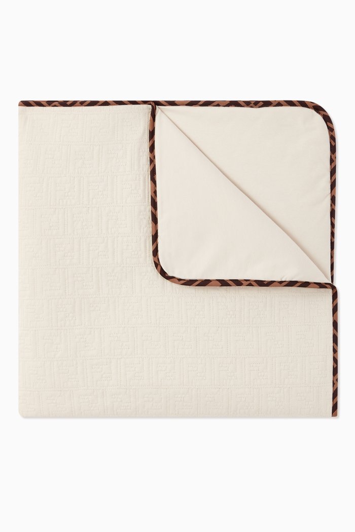 

FF Jacquard Padded Blanket, Neutral