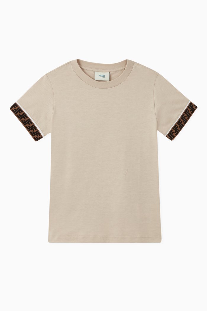 

FF Band Cotton T-Shirt, Neutral