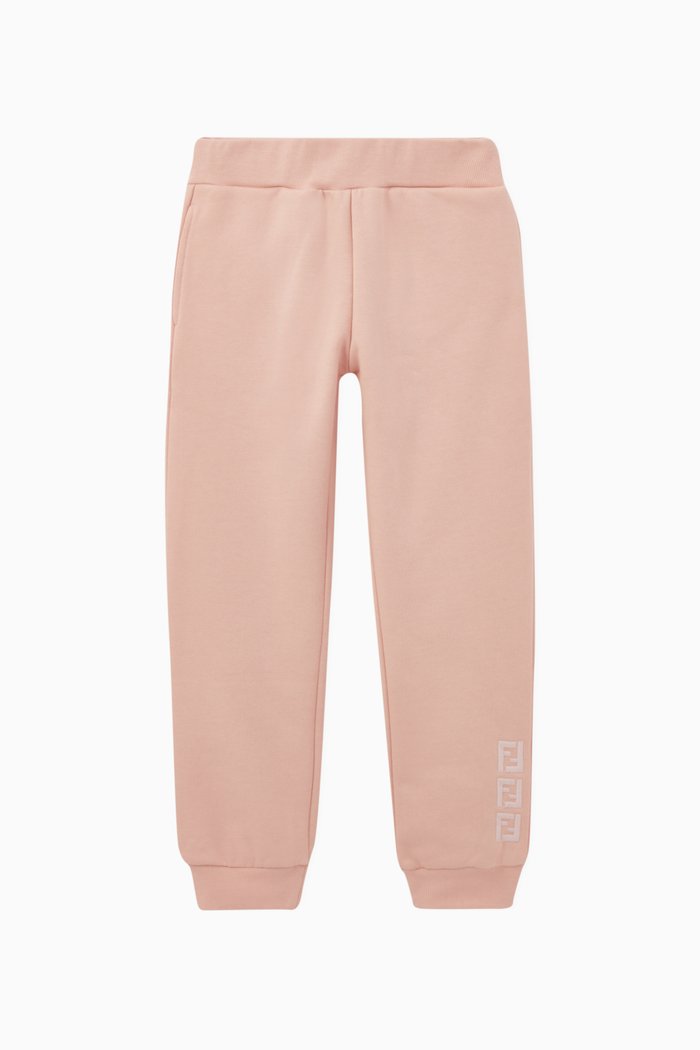 

FF Cotton Sweatpants, Pink