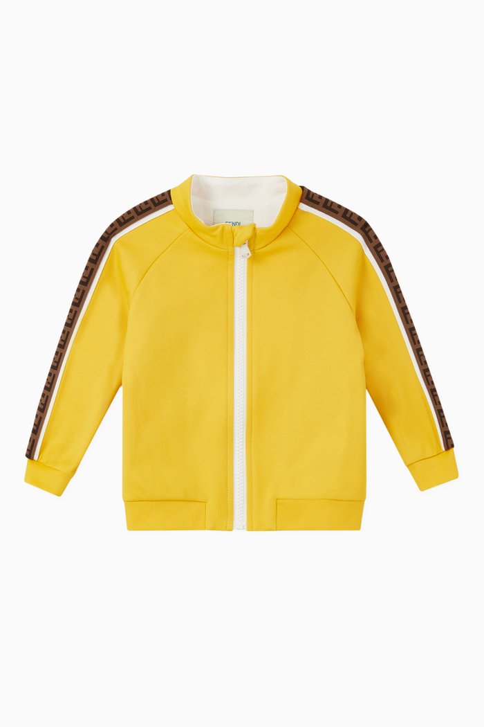 

FF Band Zipped Jacket, Yellow