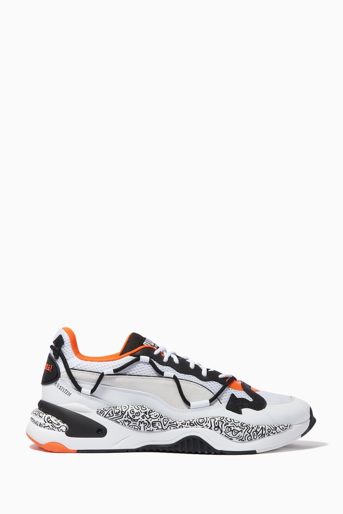 

x Mr Doodle RS-2K Sneakers in Mesh, Multicolour