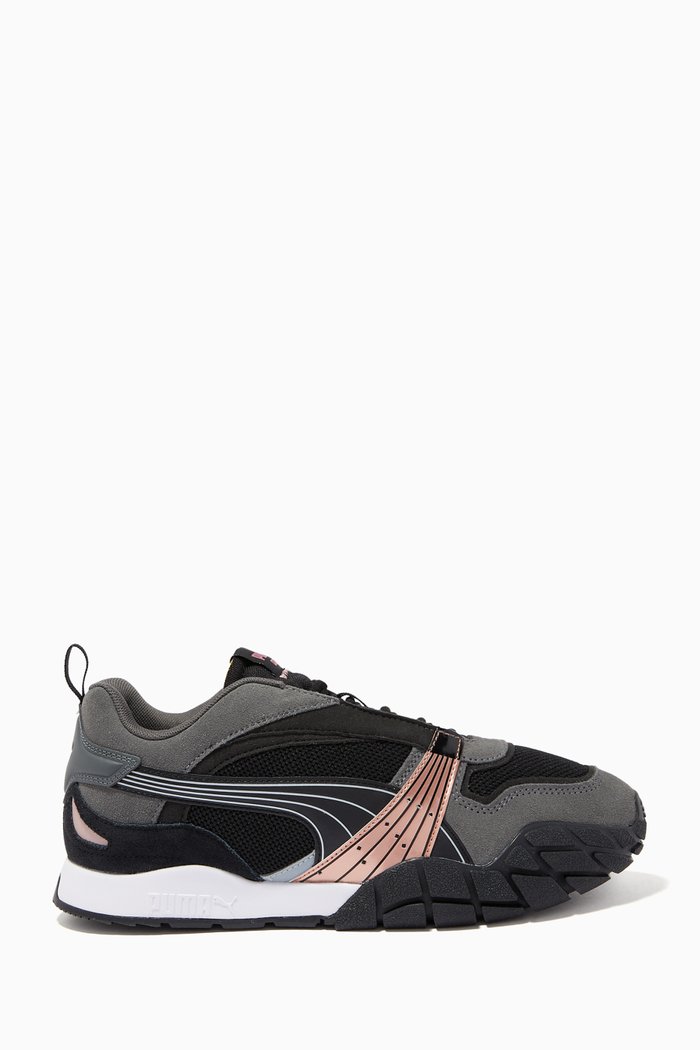 

Kyron Wild Beasts Sneakers in Mesh, Black