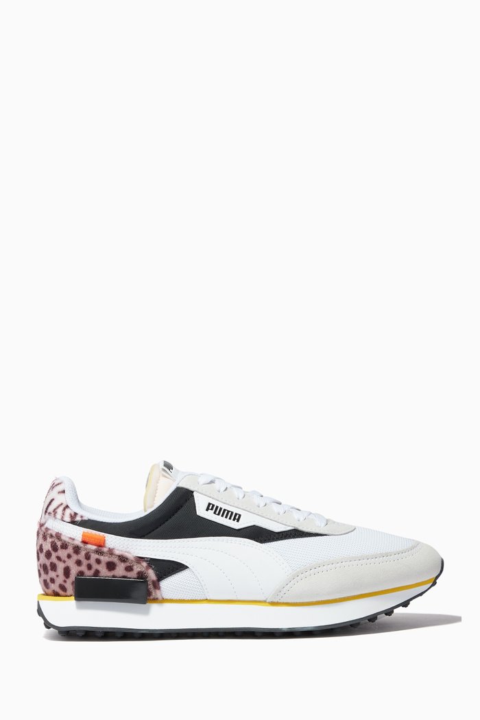 

Future Rider Sneakers in Leather, Multicolour
