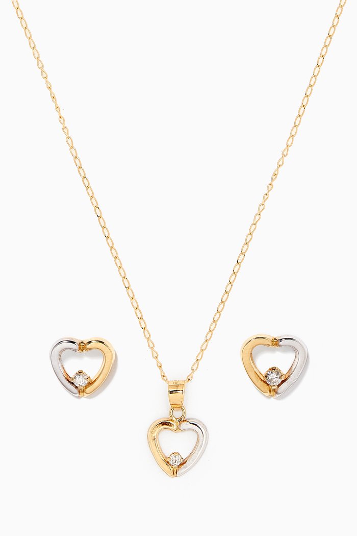 

Heart Shape Diamond Set in 18kt Gold