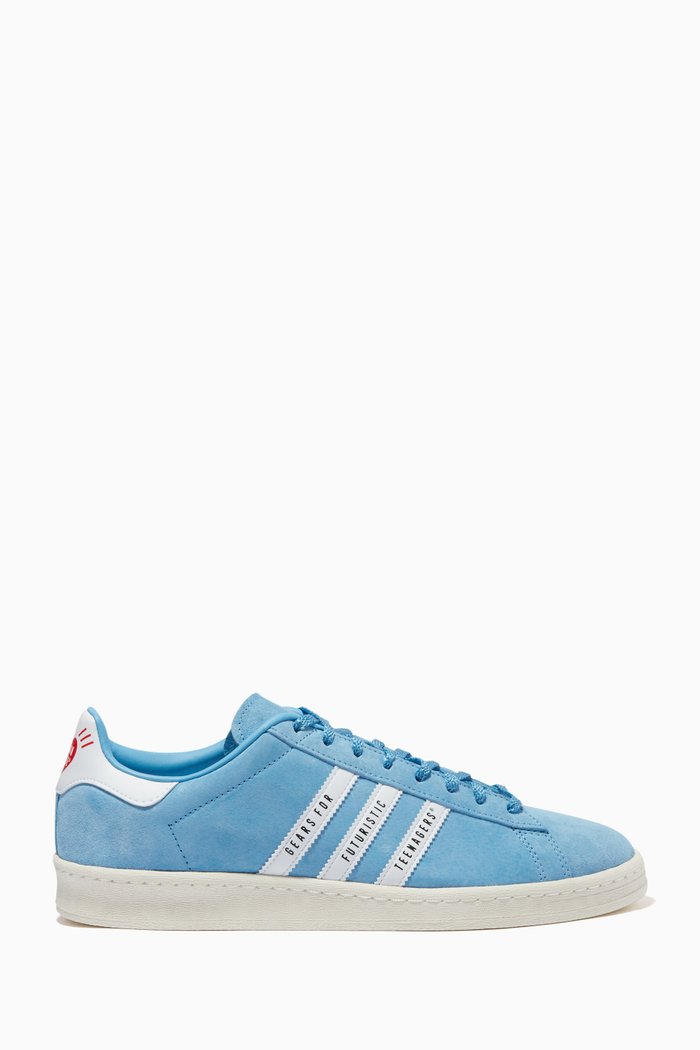 

x Human Made Superstar 80s Campus Sneakers in Suede, Blue