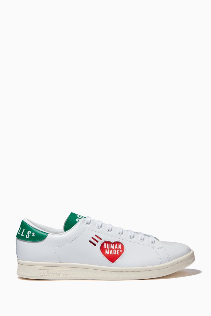 

x Human Made Stan Smith Sneakers in Leather, White